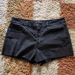 Black vigoss NWT Ace high rise women’s Denim Shorts size 32